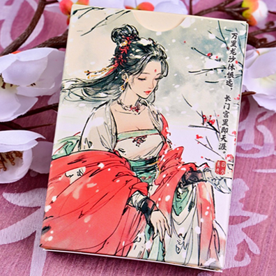 Four Beauties (WangZhaojun) Playing Cards